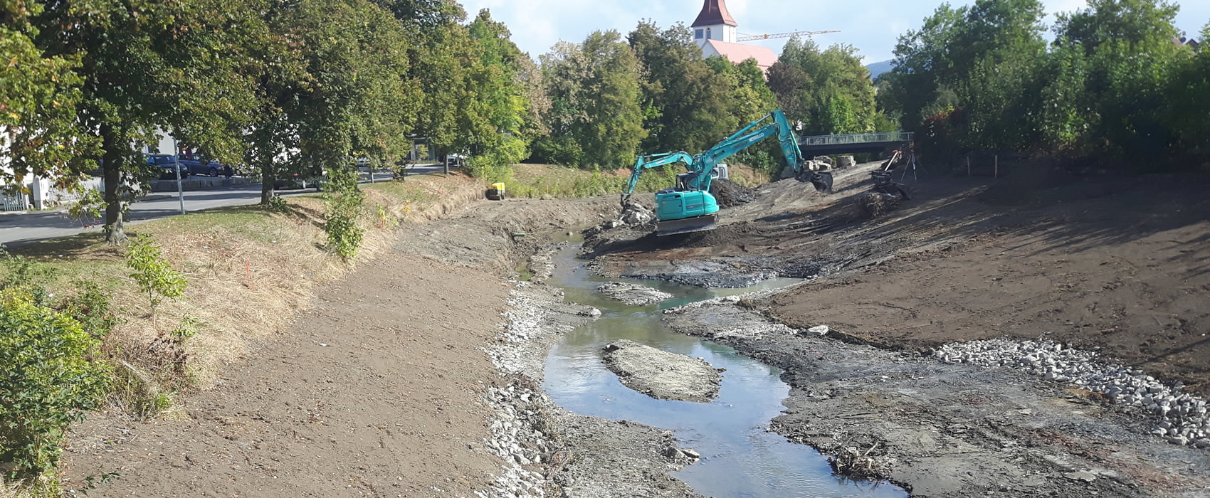 Hochwasserschutz Wasserbau Herbert Germey GmbH